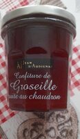 Confiture de groseille cuite au chaudron
