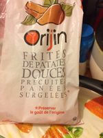 Frites de patates douces