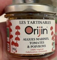 Algues marines, tomates & poivrons
