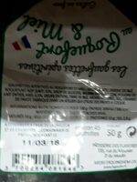 Gaufrette aperitive roquefort miel