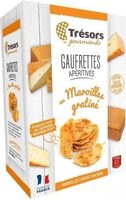 Gaufrettes apéritives Maroilles gratiné