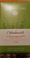 L'herboriste verveine, orange, menthe