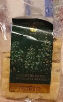 Shortbreads Chocolat & orange