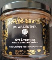 Pâte à tartiner noisettes et thé chaï impérial