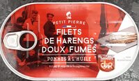 Filets de harengs doux fumés