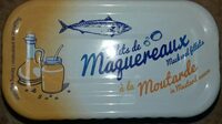 Filet de maquereaux à la moutarde