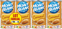 MONT BLANC Crème dessert Boîte Caramel 4x570g Lot Familial