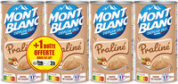 MONT BLANC Crème dessert Boîte Praliné 4x570g 3+1 Offerte