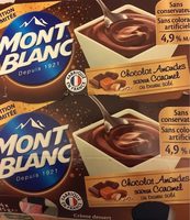 Mont Blanc Chocolat Amandes Saveur Caramel au Beurre Salé