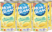 MONT BLANC Crème dessert Boîte Saveur Vanille 6x570g