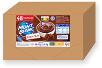 MONT BLANC Crème dessert Coupelles Chocolat 48x125g