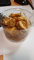 Salade de boulgour volaille sauce yaourt