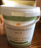 Yaourt grec au lait de brebis