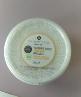Yaourt grec bio