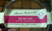 Riz au lait aux raisins secs de Corinthe