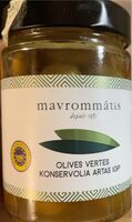 Olives Vertes Konservolia Artas IGP