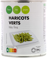 Haricots verts très fins