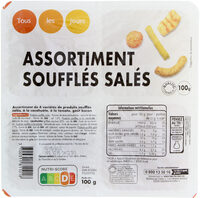 Assortiment soufflés salés