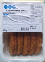 Poissonnette panée