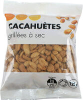 Cacahuètes grillées à sec