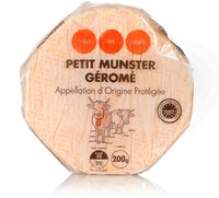 MUNSTERGEROME Appellation d'Origine Protégée