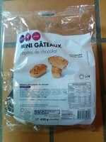 Mini gâteaux aux pépites de chocolat