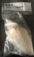 Filets de cabillaud (gadus macrocephalus) surgelés sachet