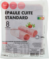 Epaule cuite standard 8 tranches