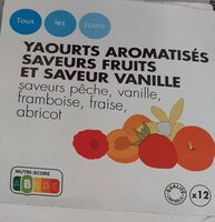 Yaourt aromatisé aux fruits
