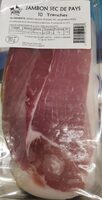 Jambon sec de pays
