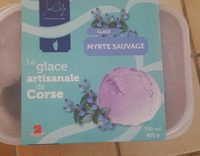 Glace artisanale myrte sauvage