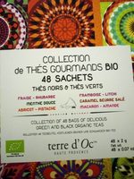 Collection de thés gourmands