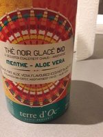 Thé noir glacé bio menthe aloevera