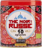 Thé noir goût Russe saveur 10 agrumes Bio