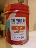 Thé vert bio detox & superfood