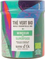 Thé vert minceur saveur pissenlit et fève de cacao Bio