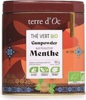 Thé vert bio gunpowder