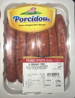 Merguez porc Porcidou