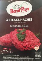 Steaks Hachés x3