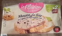Mousse de foie au cognac et champignon noir