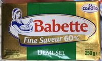 Babette Fine Saveur 60% Demi-Sel