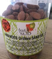 Amandes grillées a sec
