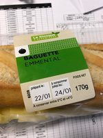 Baguette emmental
