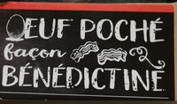 Œuf poché façon bénédictine