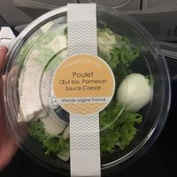 Salade Poulet Oeuf Parmesan