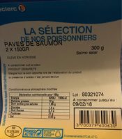 Paves de saumon