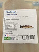 Filet de cabillaud