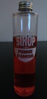 Sirop Pomme d'amour
