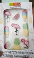 Decors sucres pour gâteau