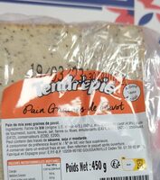 Pain de Mie Graines de pavot